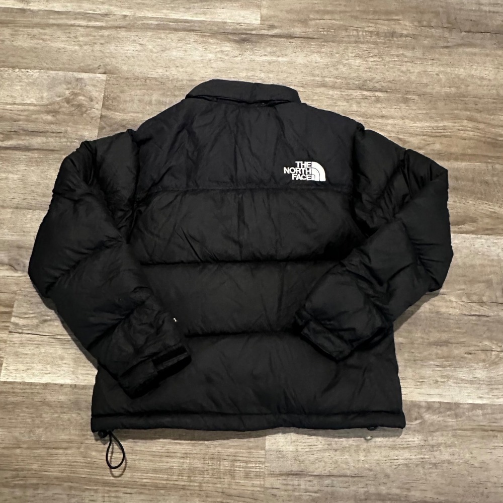 The North Face Women's 1996 Retro Nuptse 700 Fill Down Puffer Jacket Black Small - Picture 2 of 11
